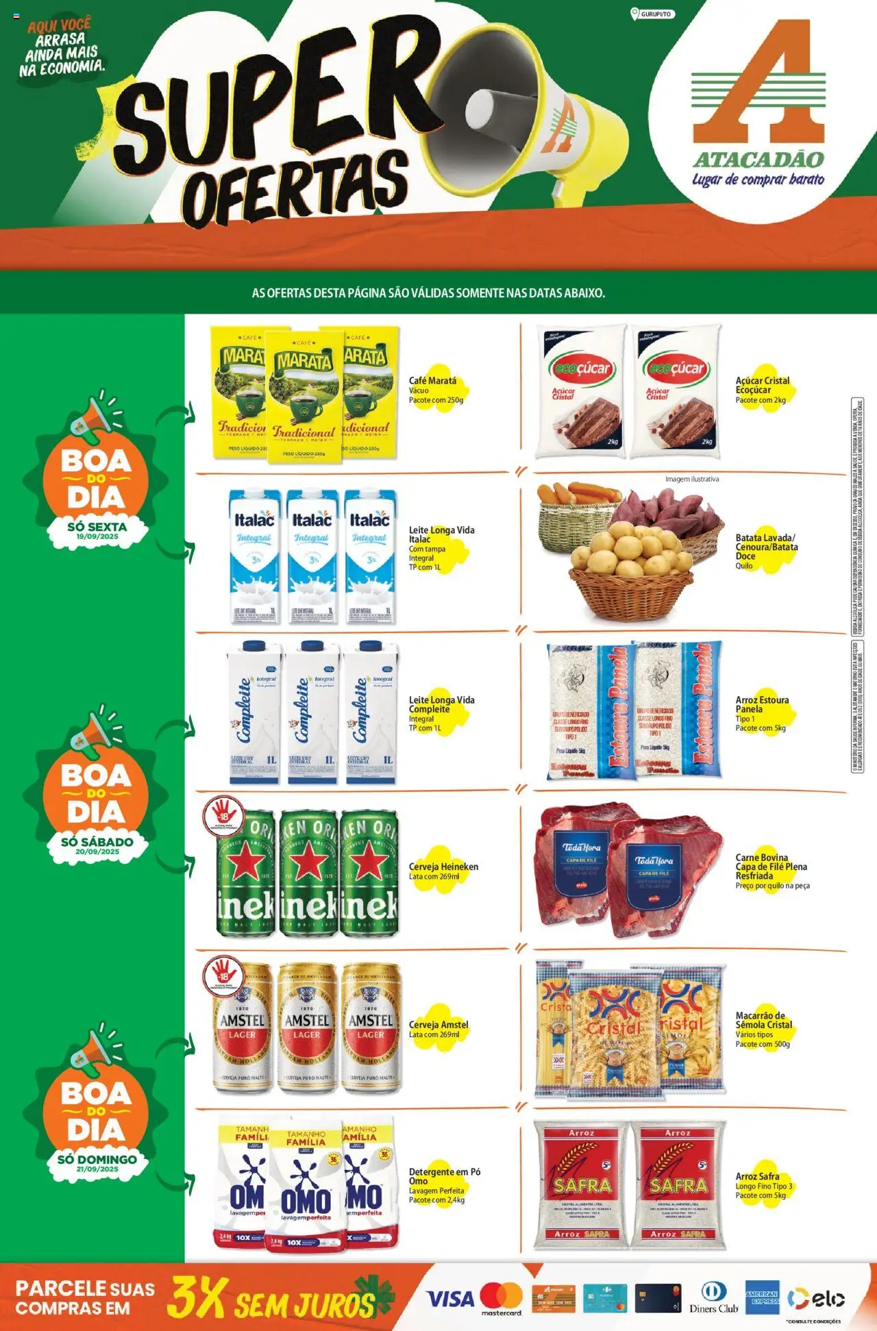 Atacadão folheto "Ofertas - TO" válido a partir de 19/09/2025 - número de página 1