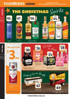 Preview of catalogue Liquor VIC from shop Foodworks valid 19/11/2025