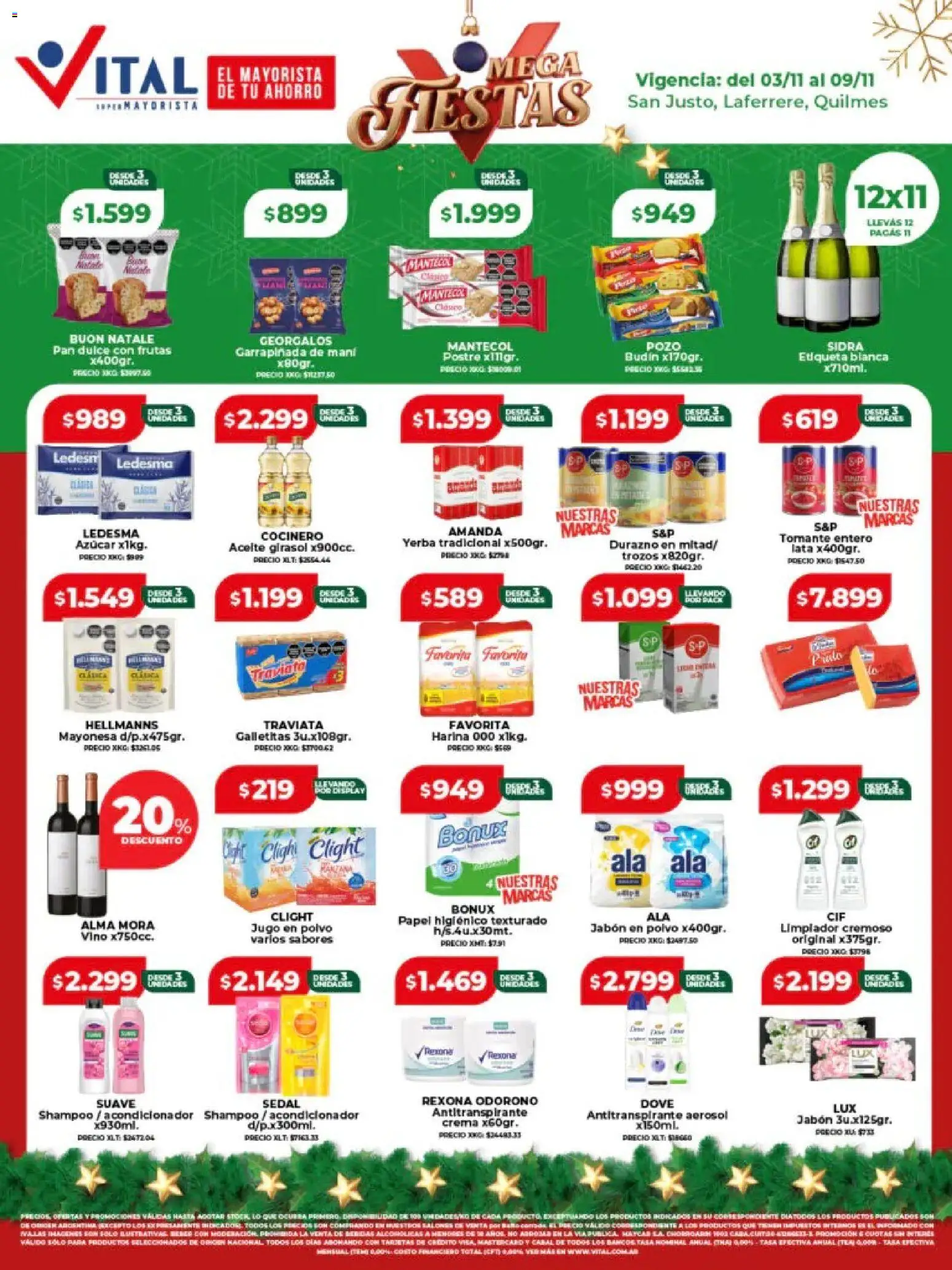 Vista previa del folleto de la tienda Vital válido desde el 03/11/2025 