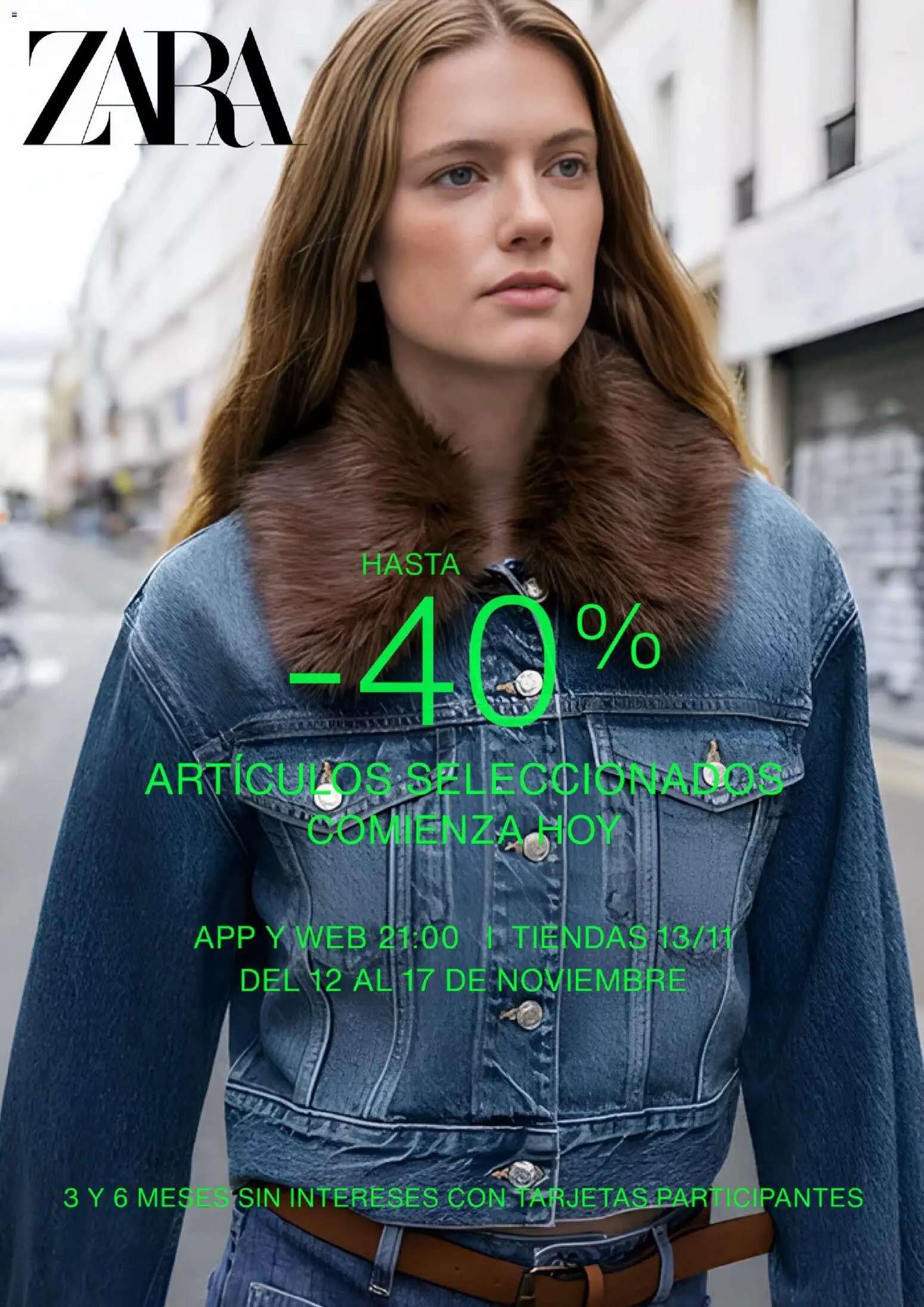 Vista previa las ofertas de la tienda Zara - Buen Fin desde el 12/11/2025 