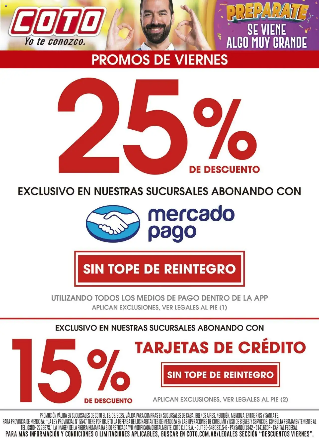 Coto Descuento del 19/09/2025 >> Catálogo