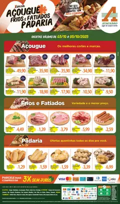Pré-Visualização do folheto "Ofertas - RJ" da loja Atacadão válido a partir de 03/10/2025