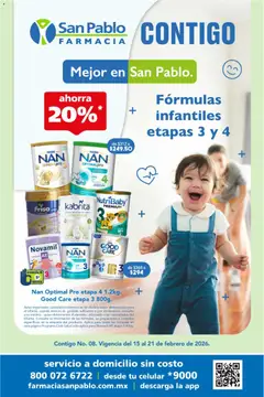 Vista previa las ofertas de la tienda Farmacia San Pablo - Catálogo desde el 15/02/2026 