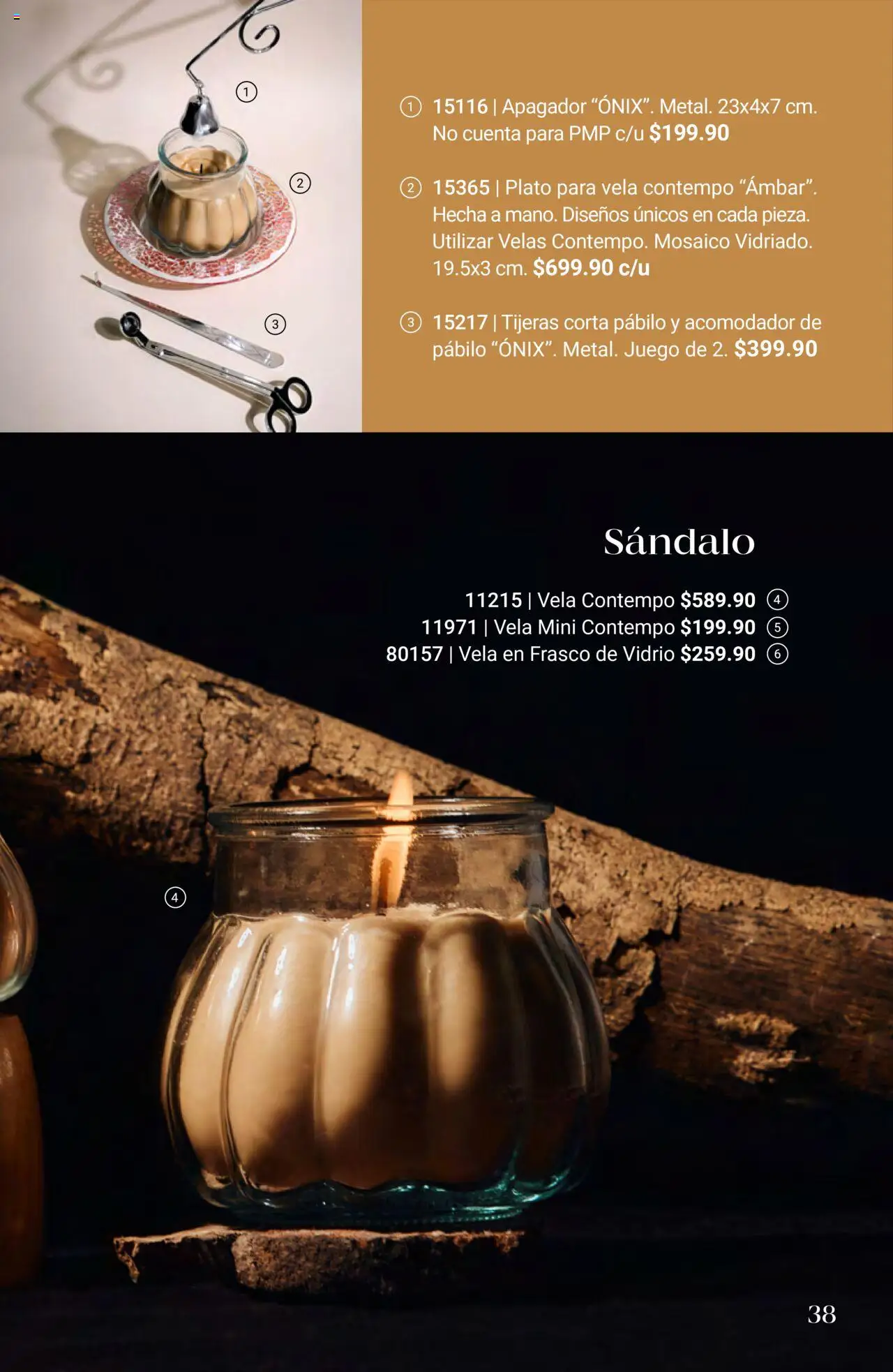 Catálogo La magia de las Velas Home Interiors y sus promociones válidas desde el 14/04/2025 - Número de página 39 - Juego, Velas, Vela, Frasco