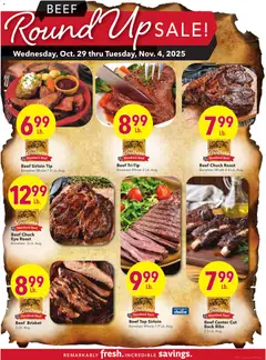 Ad Preview of Cash Wise Beef Round Up from 10/29/2025