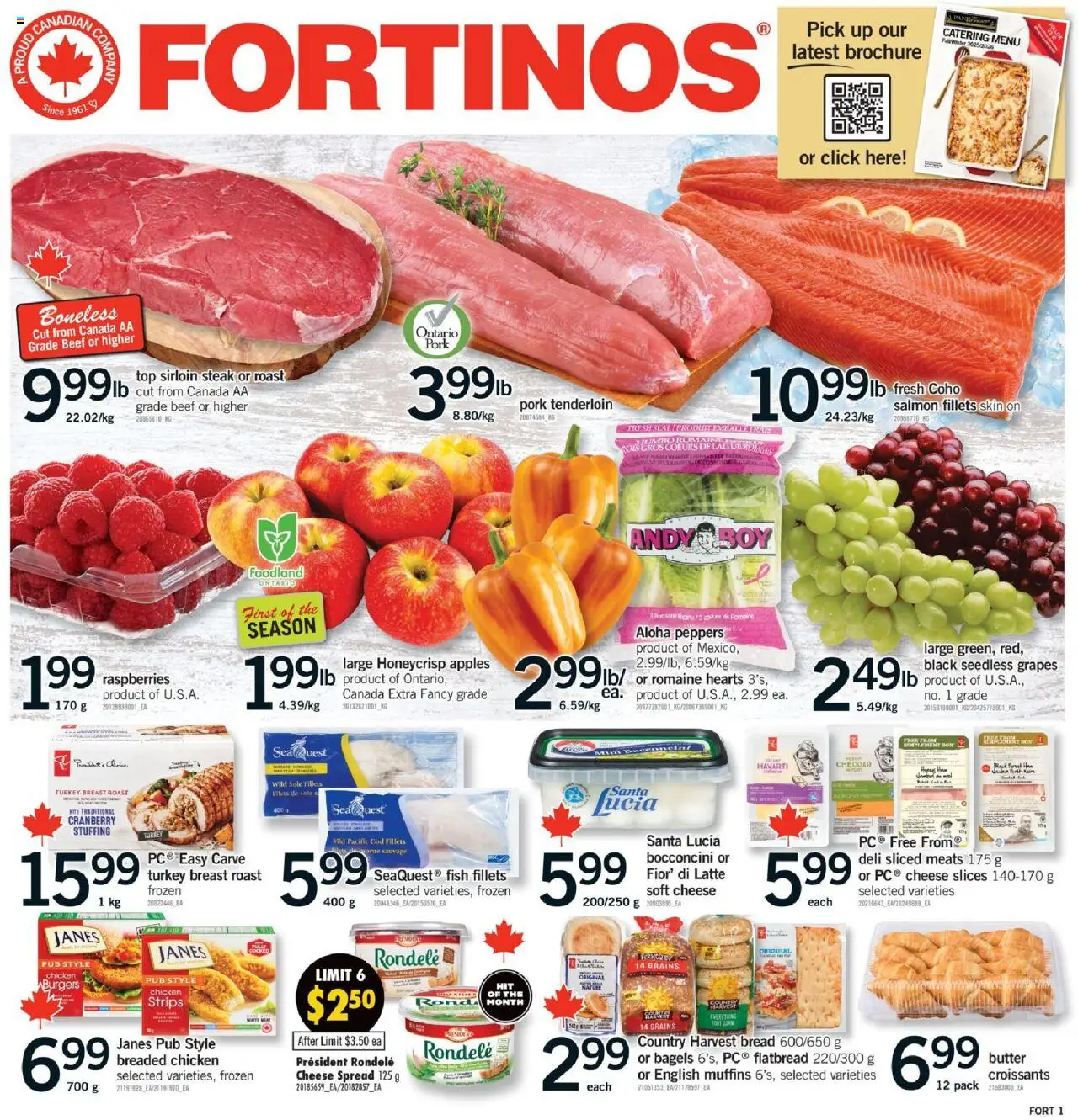 Fortinos flyer valid from Sep 18, 2025 - page number 1