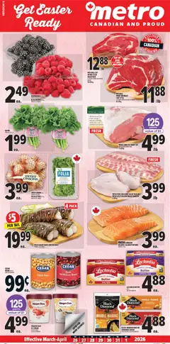 Preview of leaflet Metro weekly flyer - Georgetown from shop Metro is valid from Mar 26, 2026