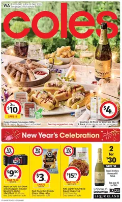 Preview of catalogue Catalogue WA from shop Coles valid 25/12/2025