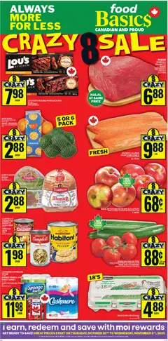 Preview of leaflet Weekly flyer / circulaire from shop Food Basics is valid from Oct 30, 2025