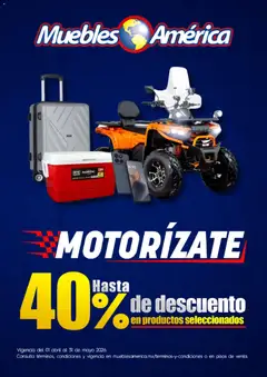 Vista previa las ofertas de la tienda Muebles America - Muebles America catálogo desde el 01/04/2026 