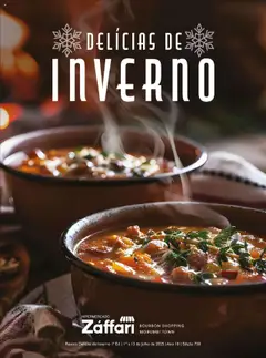 Pré-Visualização do folheto "Ofertas Delícias de Inverno - SP" da loja Zaffari válido a partir de 01/07/2025