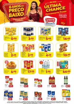Pré-Visualização do folheto "Ofertas da semana" da loja Novo Atacarejo válido a partir de 01/09/2025