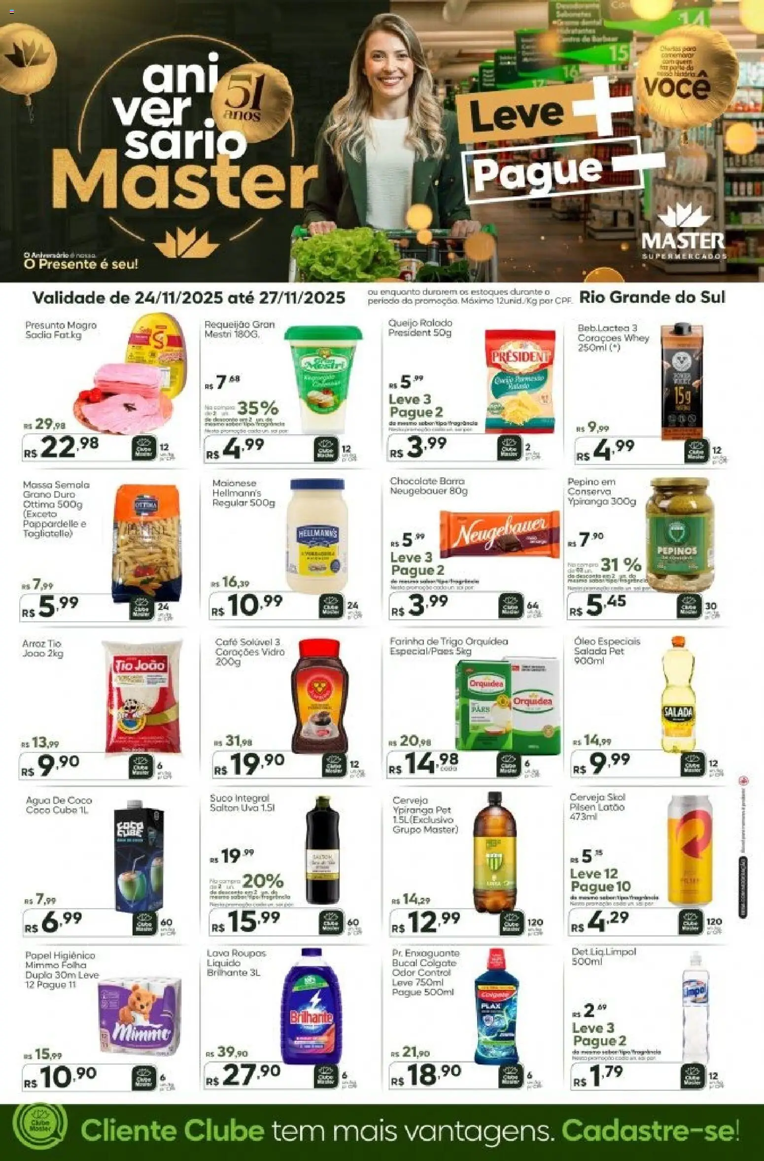 Pré-Visualização do folheto "Ofertas da semana" da loja Master válido a partir de 24/11/2025