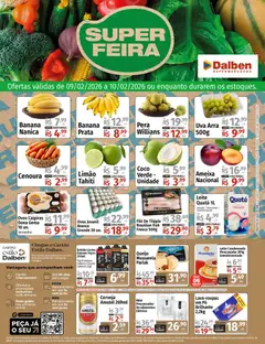 Pré-Visualização do folheto "Ofertas da semana" da loja Supermercado Dalben válido a partir de 09/02/2026