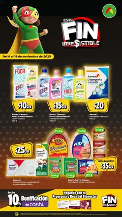 Vista previa las ofertas de la tienda Bodega Aurrerá - Buen Fin desde el 06/11/2025 