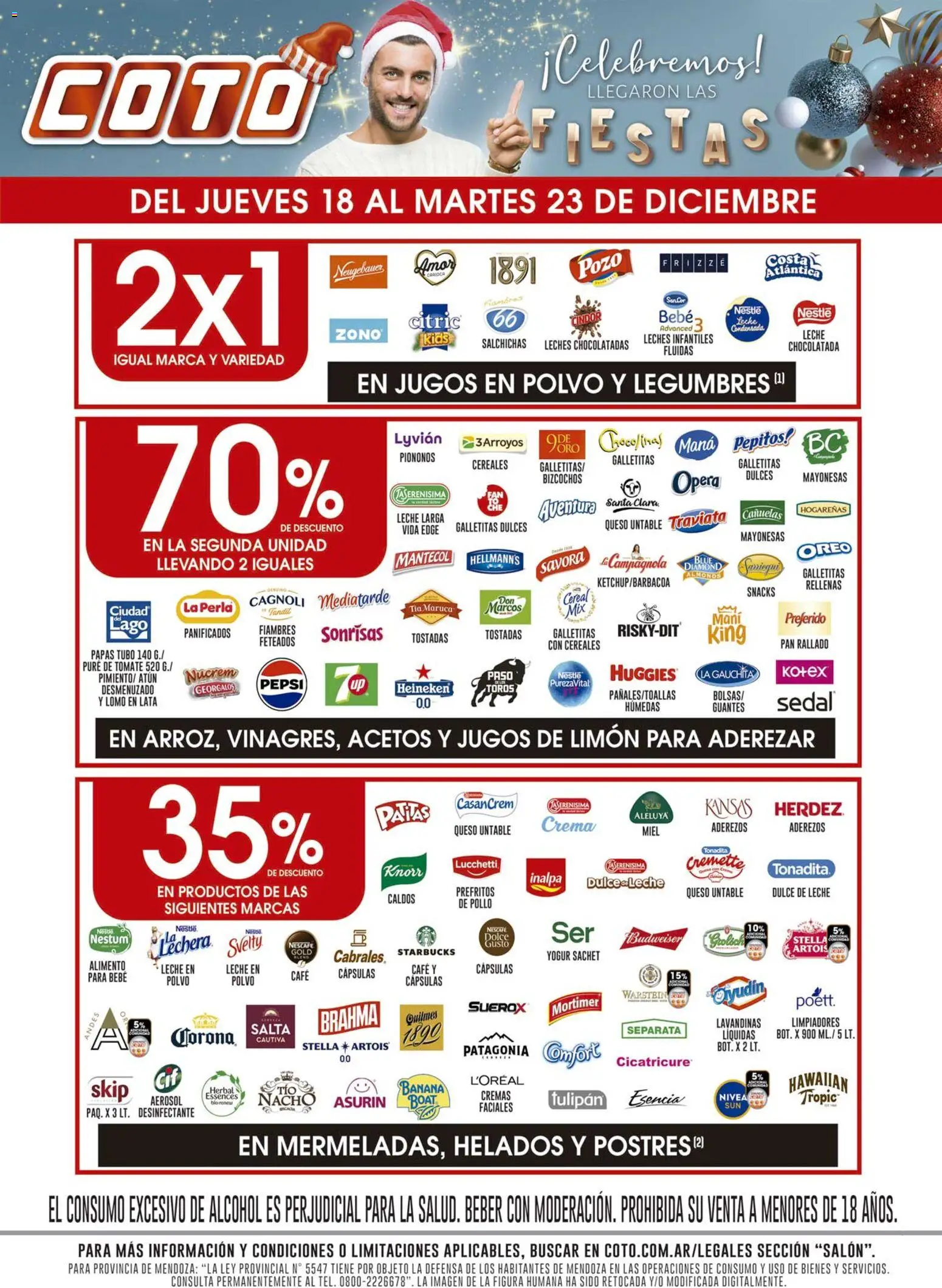 Vista previa del folleto de la tienda Coto válido desde el 18/12/2025 