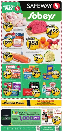 Preview of leaflet Weekly Flyer - AB from shop Safeway is valid from Dec 04, 2025