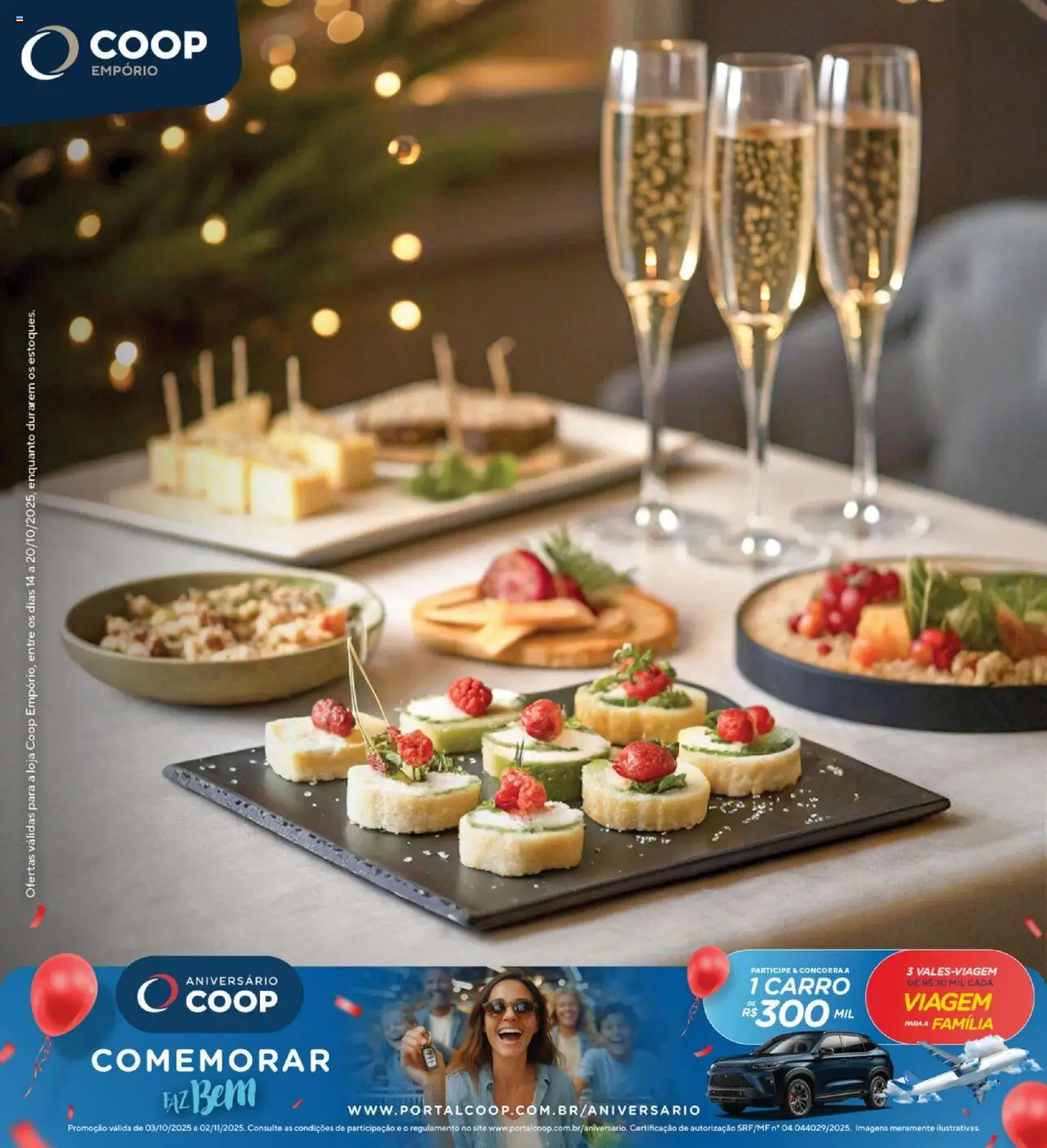 Coop folheto "Ofertas Aniversário" válido a partir de 14/10/2025 - número de página 1