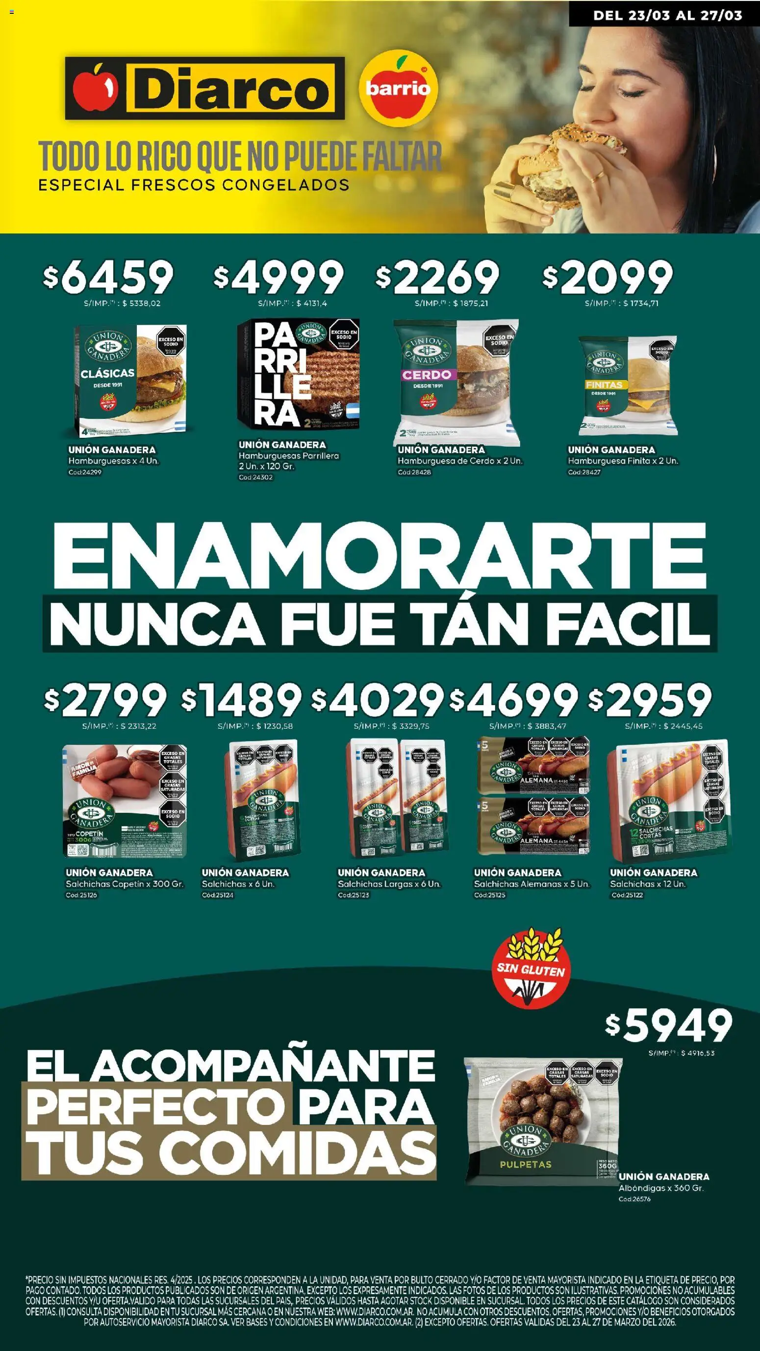 Vista previa del folleto de la tienda Diarco válido desde el 23/03/2026 