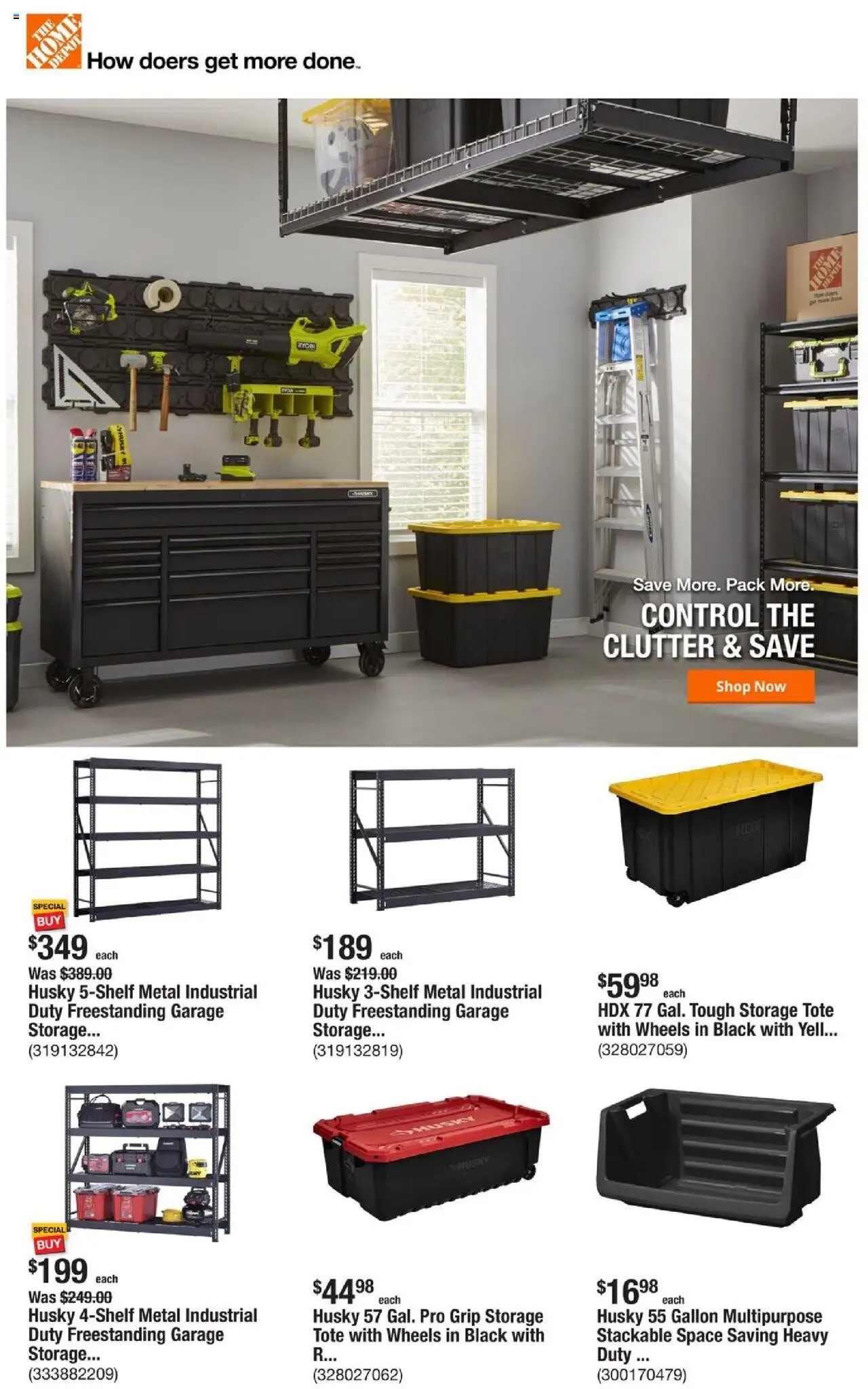 Home Depot Ad from 07/10/2025 - Flyer - Page number 1 - Doors
