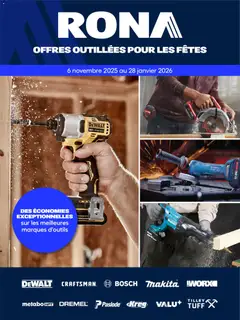 Preview of leaflet Catalogue from shop Rona is valid from Nov 06, 2025
