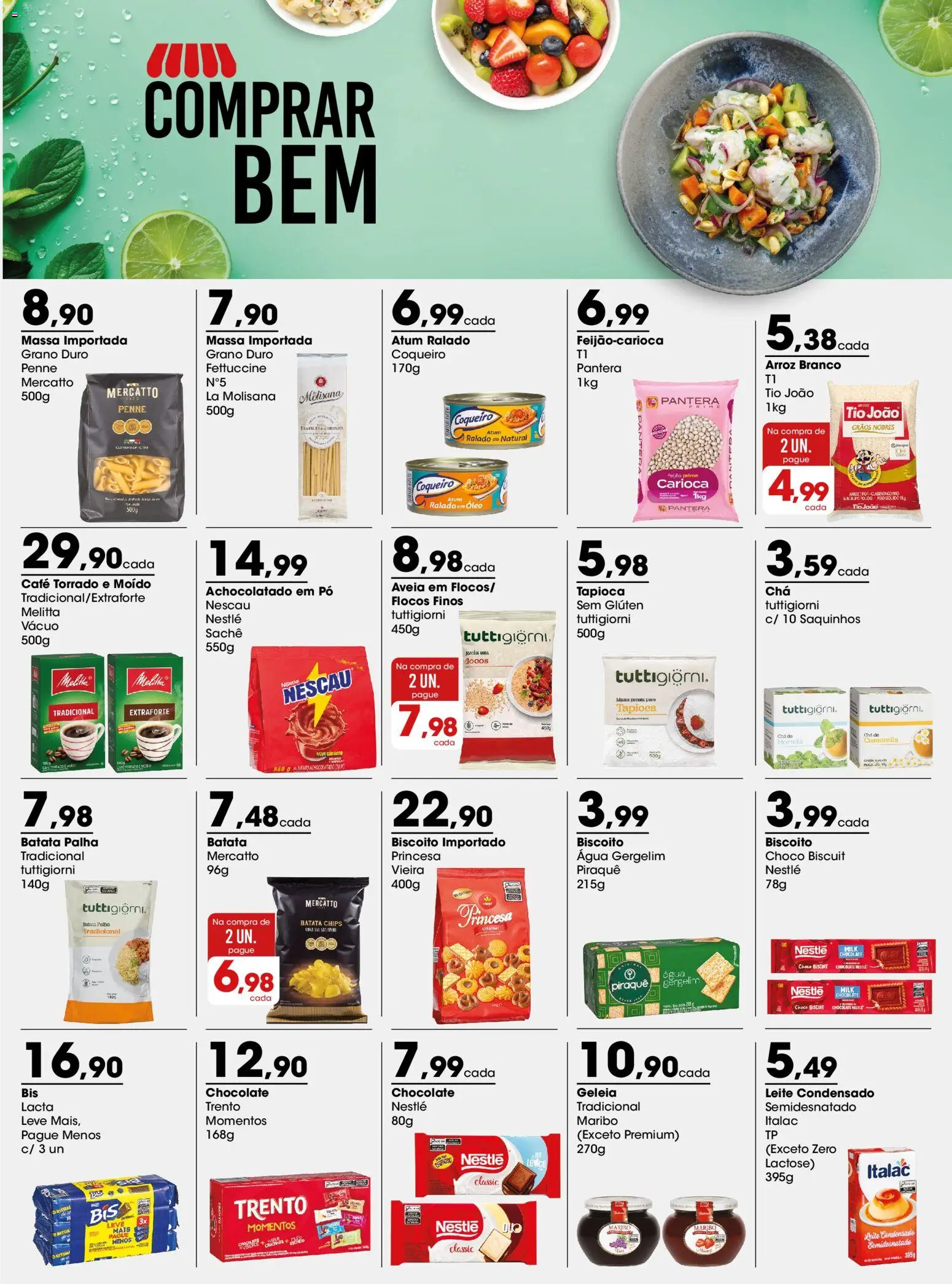 Pré-Visualização do folheto "Ofertas da semana" da loja Zaffari válido a partir de 03/02/2026 - Tapioca, PC, Batata, Nescau, Geleia, Batata palha, Achocolatado, Batata chips