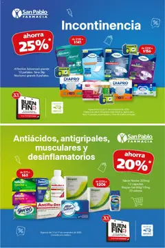 Vista previa las ofertas de la tienda Farmacia San Pablo - Buen Fin desde el 13/11/2025 | Página: 5