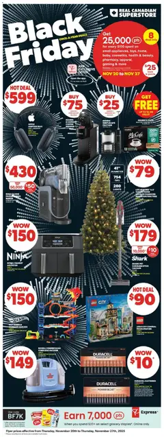 Preview of leaflet Black Friday from shop Real Canadian Superstore is valid from Nov 20, 2025