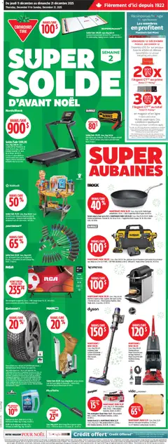 Preview of leaflet Circulaire from shop Canadian Tire is valid from Dec 11, 2025