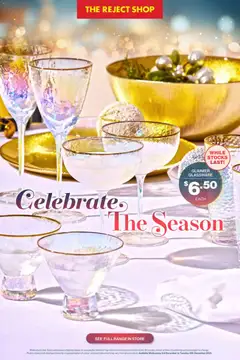 Preview of catalogue Catalogue from shop The Reject Shop valid 03/12/2025