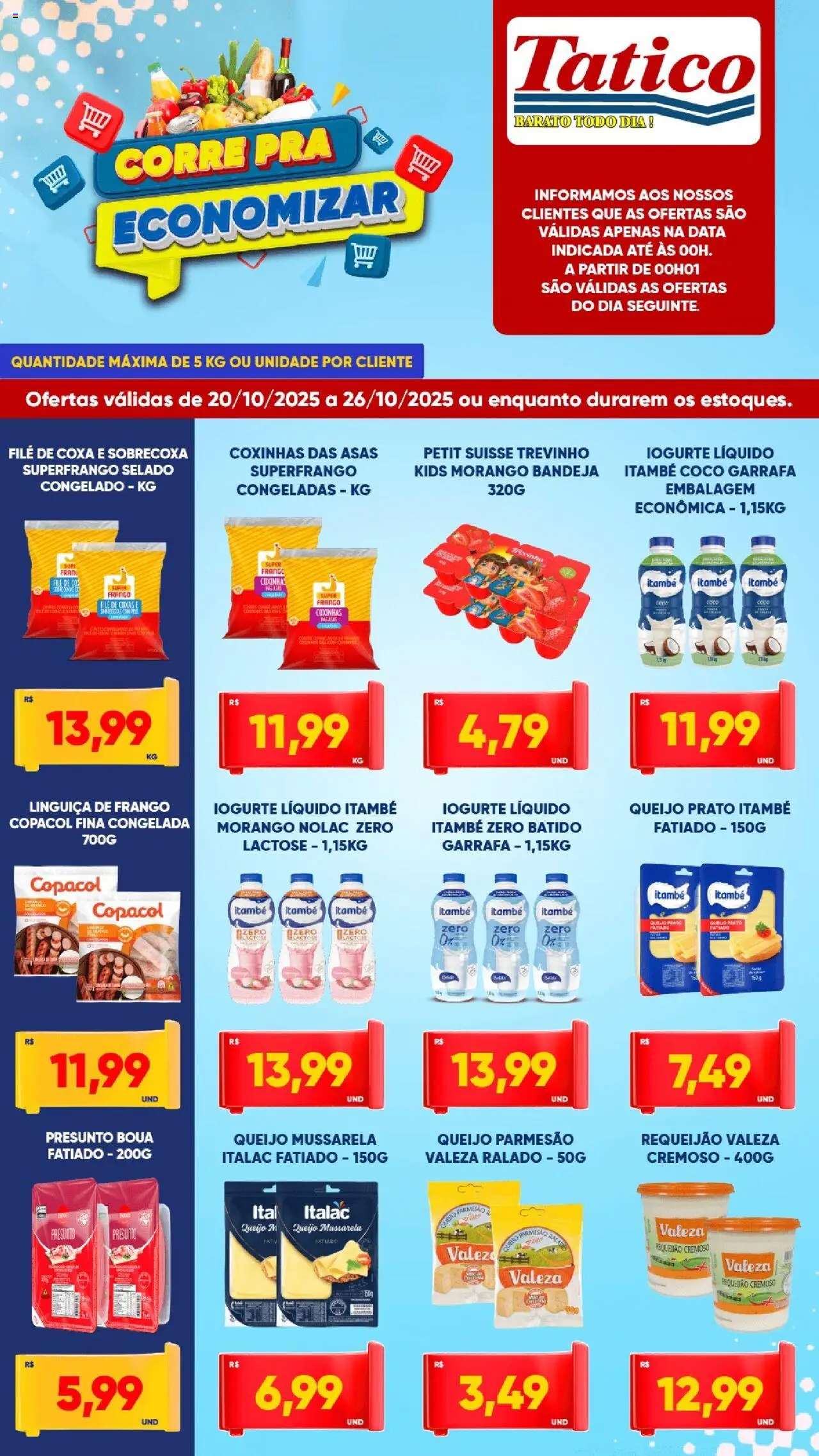 Tatico folheto "Ofertas da semana" válido a partir de 20/10/2025 - número de página 1