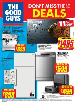 Preview of catalogue Catalogue from shop The Good Guys valid 15/10/2025