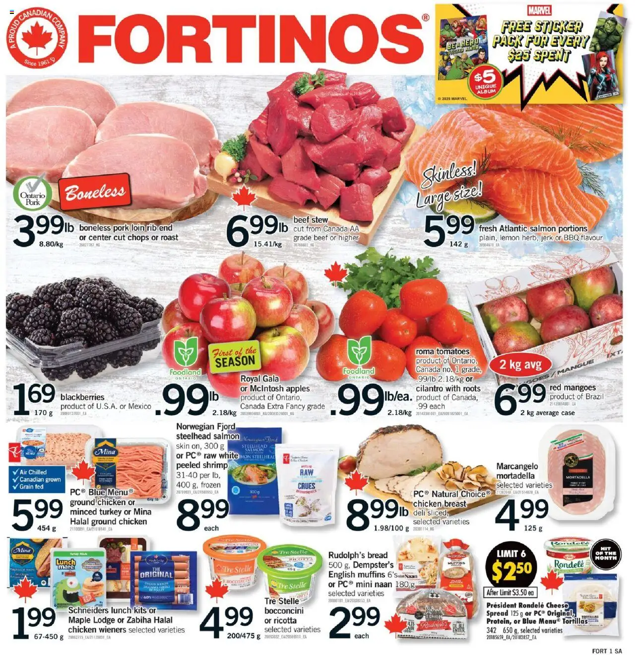 Fortinos flyer valid from Sep 11, 2025 - page number 1