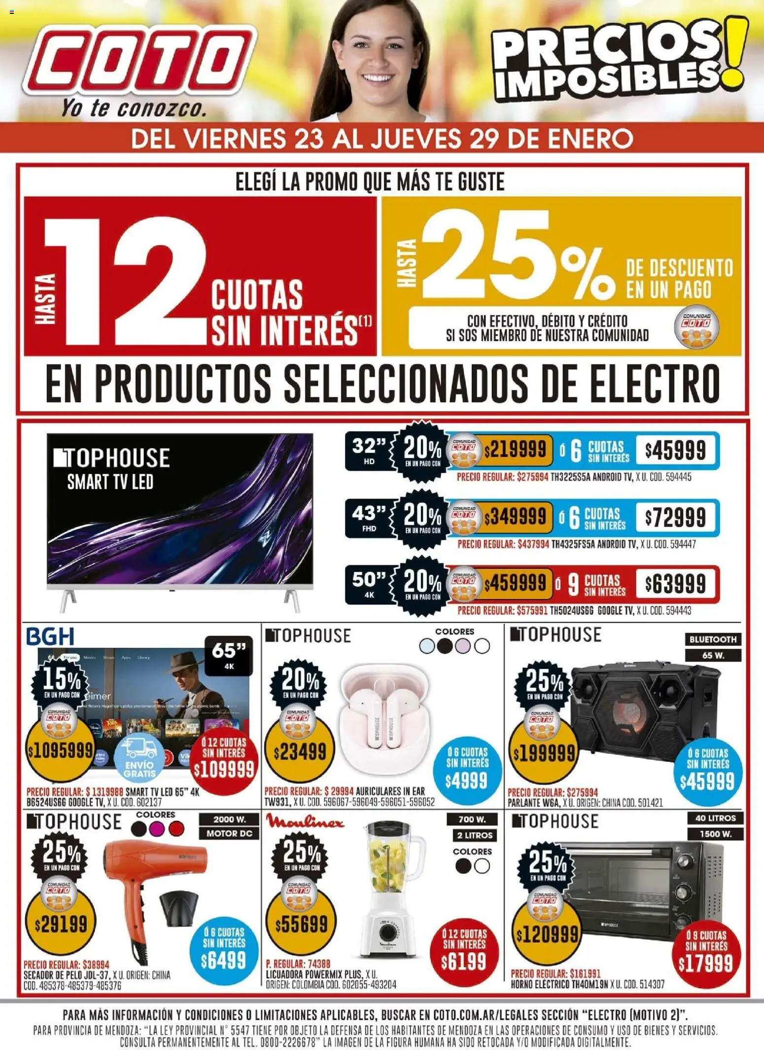 Vista previa del folleto de la tienda Coto válido desde el 23/01/2026 