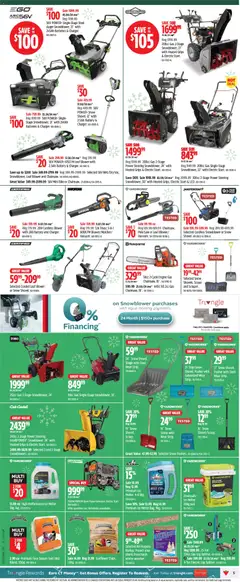 Preview of leaflet Weekly Flyer from shop Canadian Tire is valid from Nov 20, 2025 | Page: 5