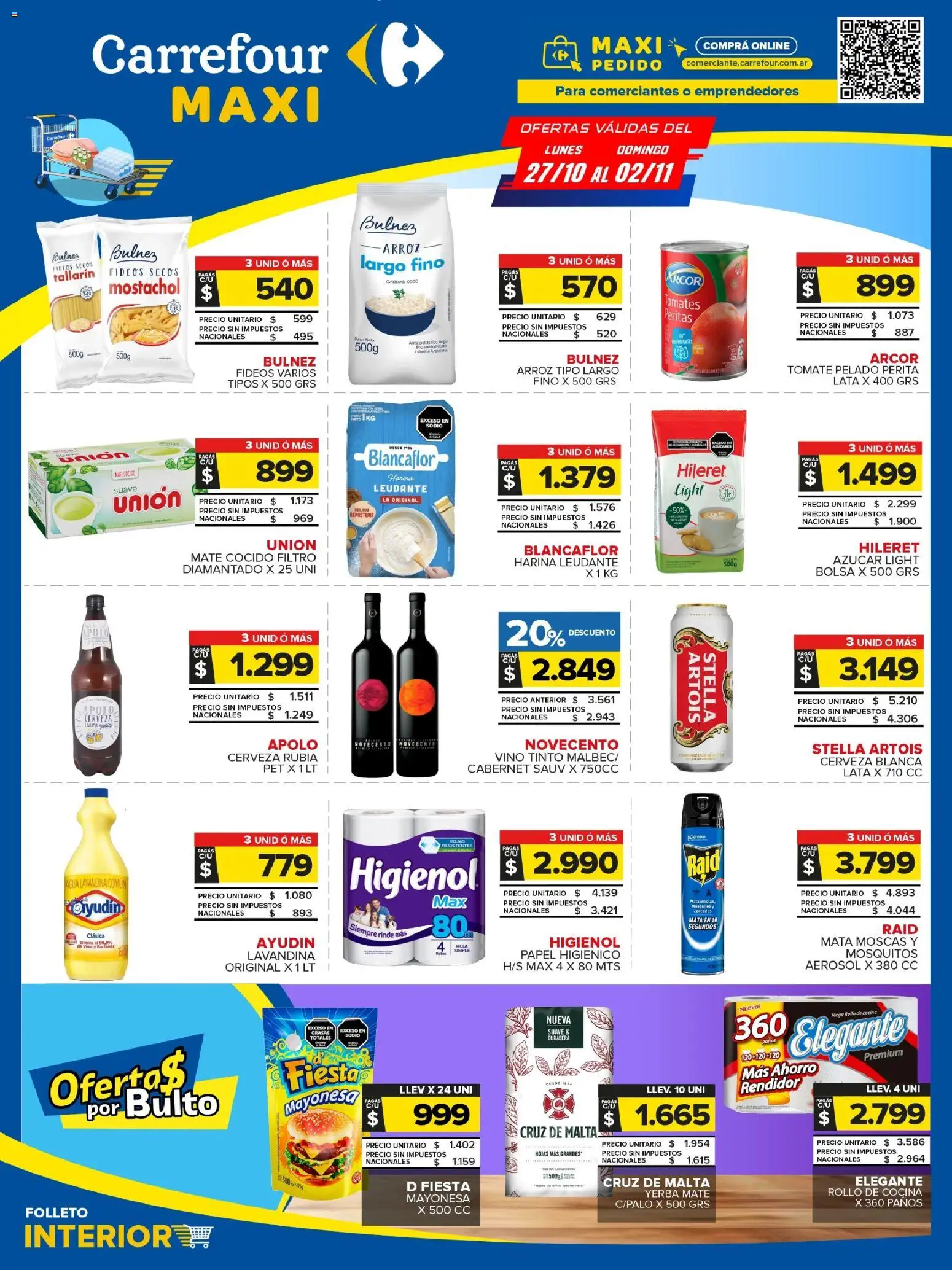 Carrefour Maxi Catálogo - Jujuy del 27/10/2025 Online