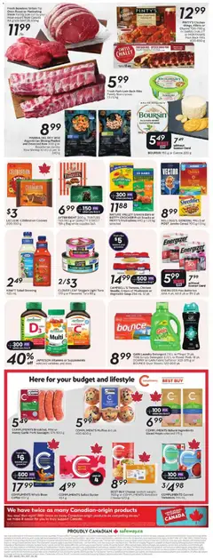 Preview of leaflet Weekly flyer / circulaire from shop Safeway is valid from Nov 06, 2025 | Page: 4