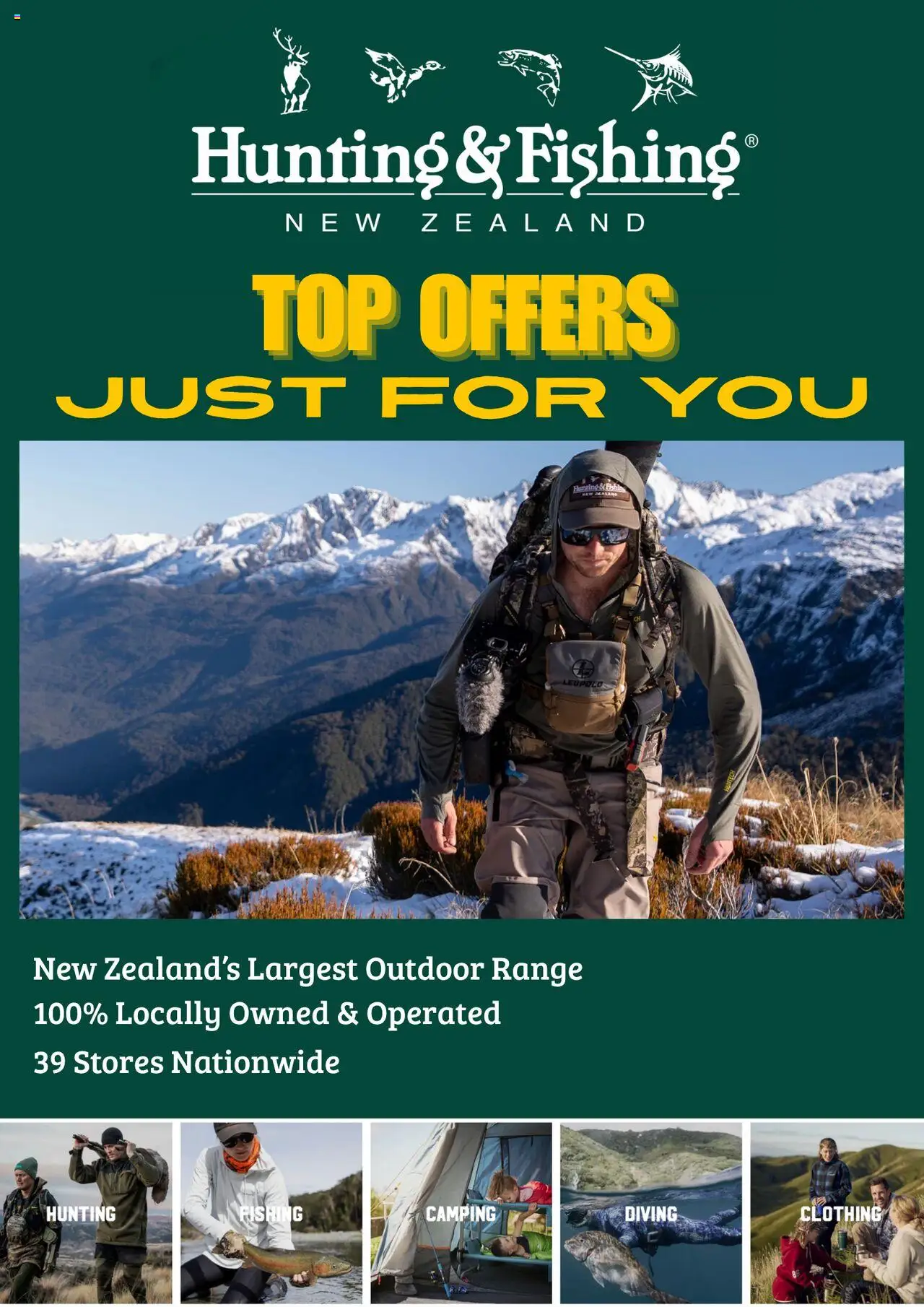 Catalogue Hunting & Fishing catalogue valid from 21 Jul 2025 - page 1