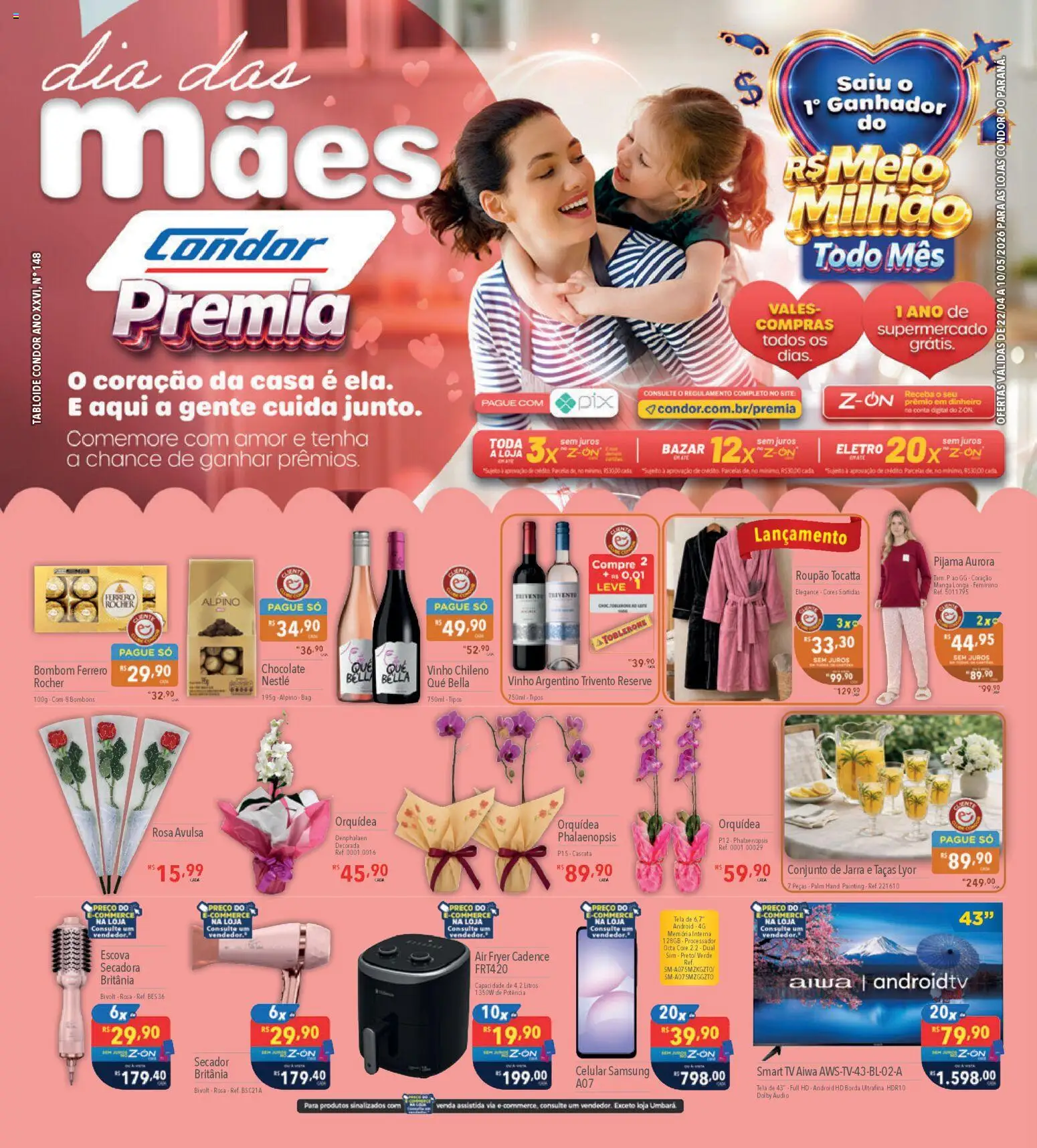 Pré-Visualização do folheto "Supermercados Condor - Ofertas da semana" da loja Supermercados Condor válido a partir de 22/04/2026