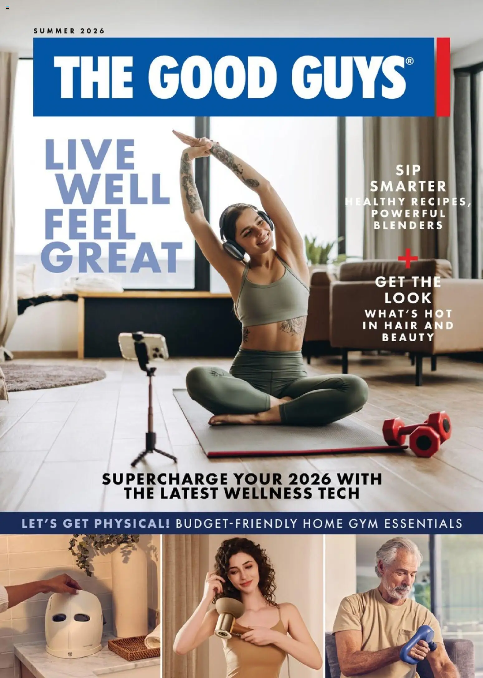 Preview of catalogue Live Well Feel Great from shop The Good Guys valid 29/01/2026