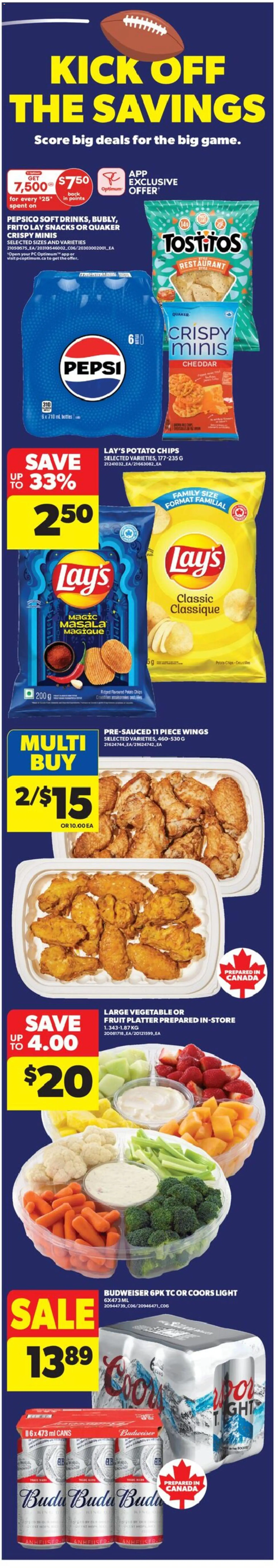 Preview of leaflet Weekly flyer / circulaire from shop Real Canadian Superstore is valid from Feb 05, 2026