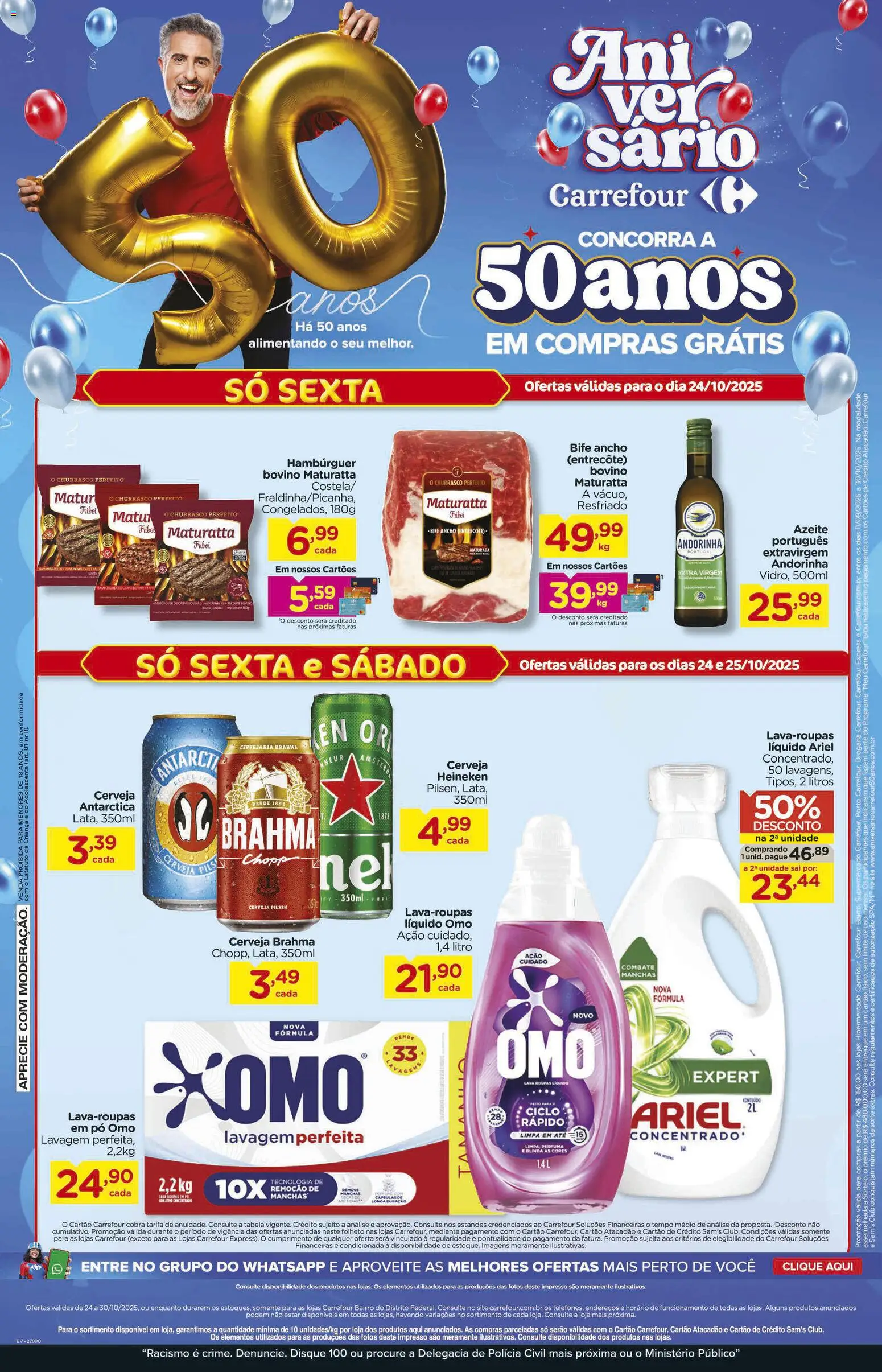Carrefour Bairro folheto "Ofertas da semana" válido a partir de 24/10/2025 - número de página 1
