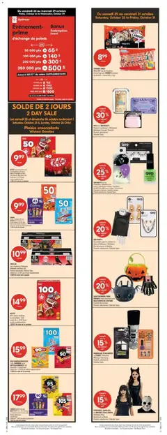 Preview of leaflet Weekly flyer / circulaire from shop Pharmaprix is valid from Oct 25, 2025