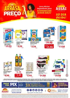 Pré-Visualização do folheto "Assaí Atacadista ofertas - SP" da loja Assaí Atacadista válido a partir de 06/04/2026