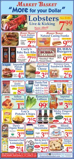 Ad Preview of Market Basket Ad from 08/10/2025