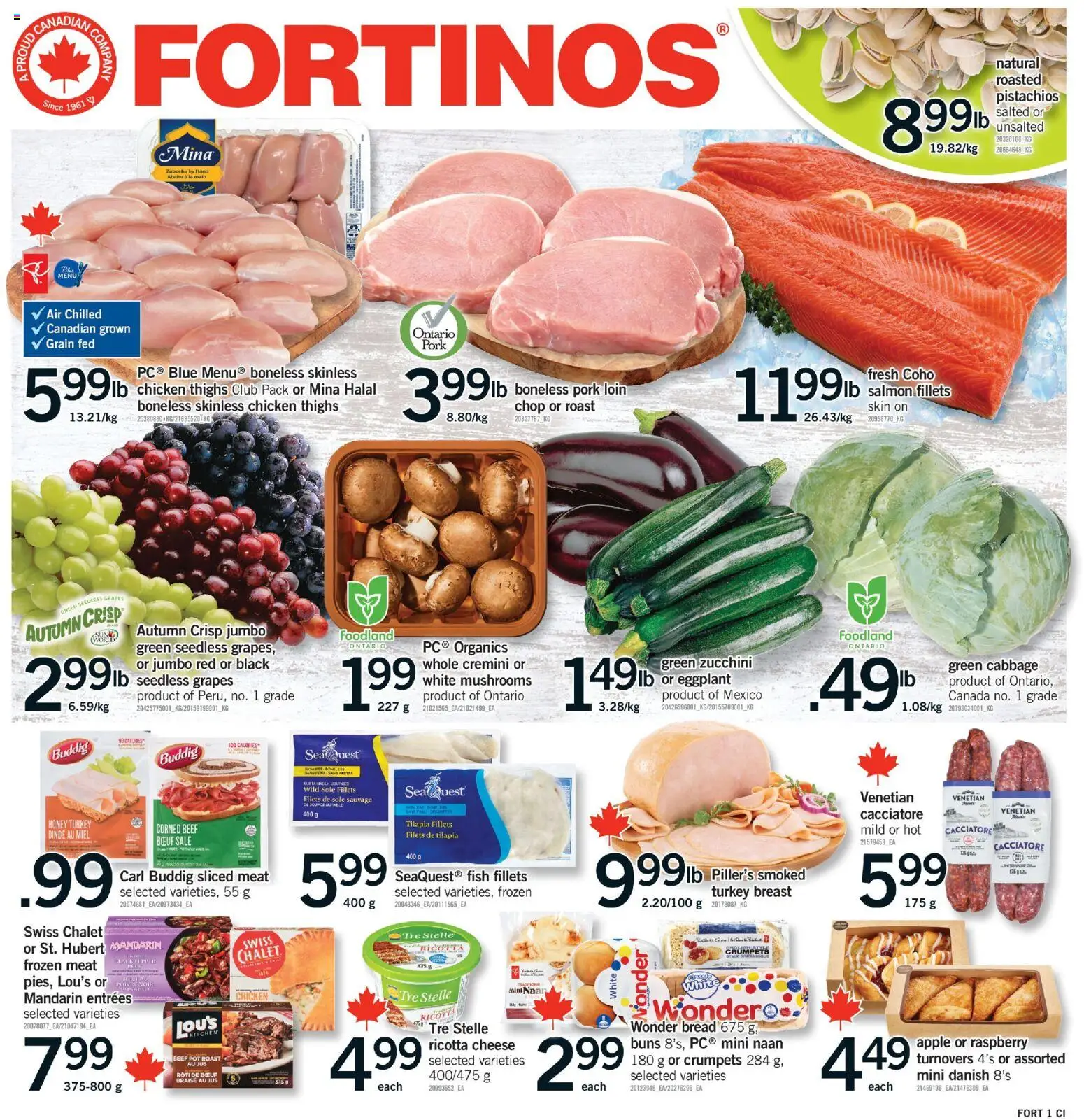 Preview of leaflet Hamilton from shop Fortinos is valid from Feb 26, 2026