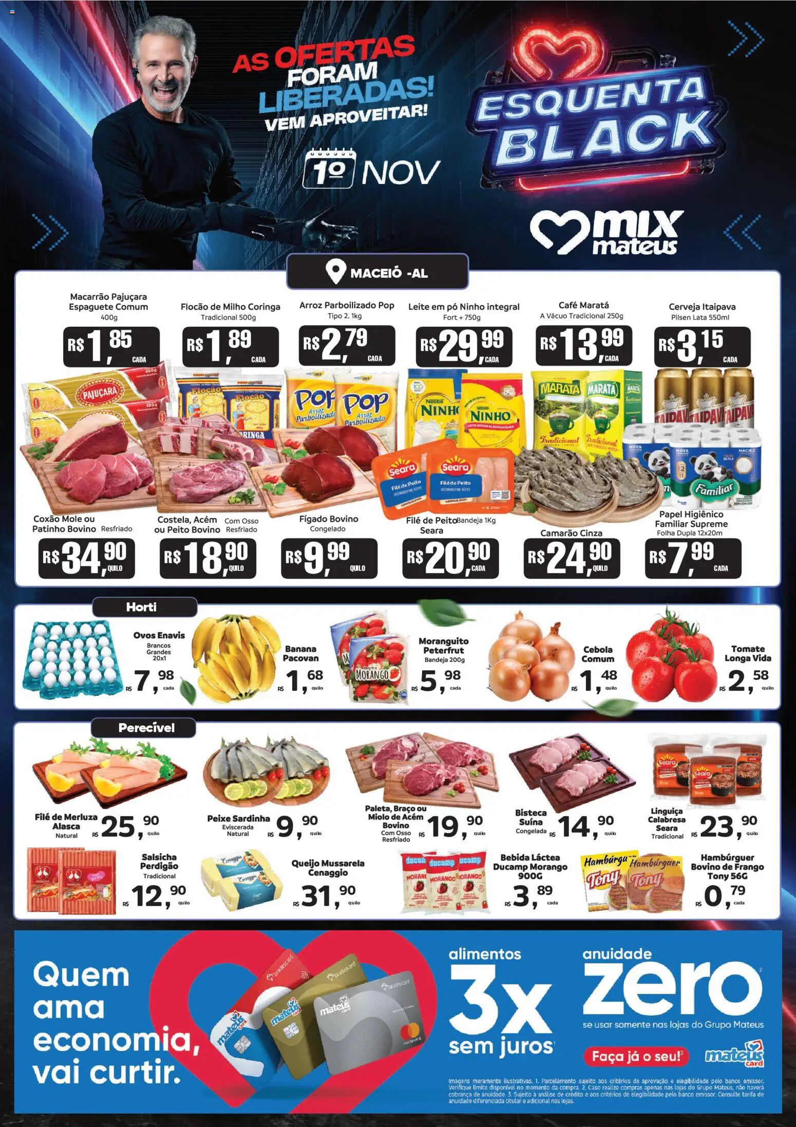 Pré-Visualização do folheto "Black Friday" da loja Mateus válido a partir de 01/11/2025