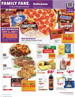Ad Preview of Family Fare Weekly Ad - MI from 10/26/2025
