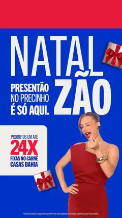 Pré-Visualização do folheto "Promoções" da loja Casas Bahia válido a partir de 12/12/2025