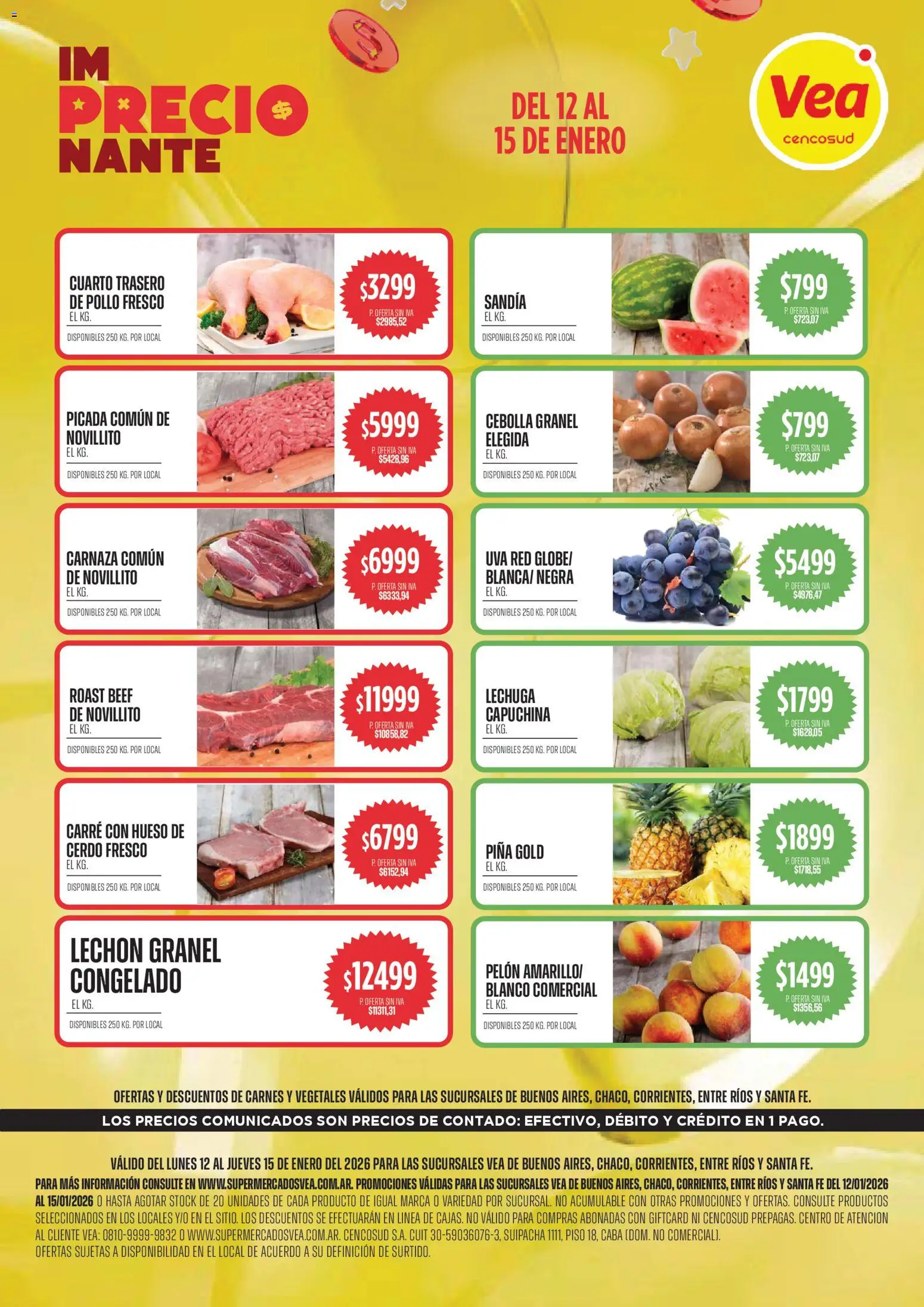 Vista previa del folleto de la tienda Vea válido desde el 12/01/2026 